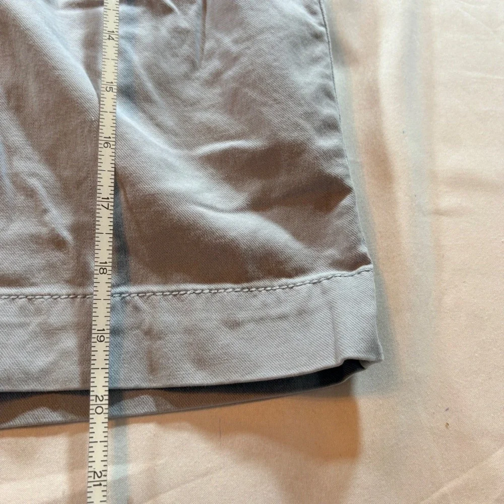 Tommy Bahama Chino Shorts Mens 38 Khaki Tan Tencel Cotton Stretch Casual Summer